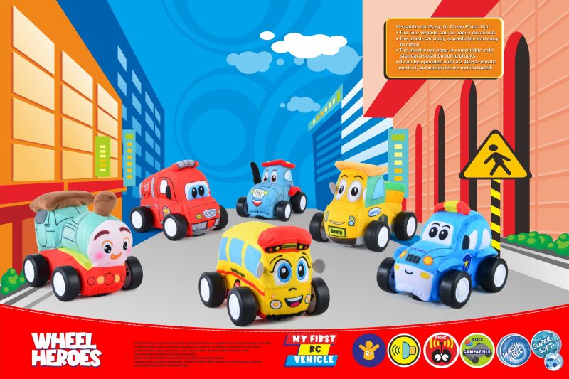 Wheel Heroes - Baby's First RC Toy Vehicle